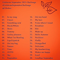 Celebrate September Challenge