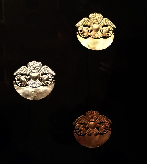 Appliques décoratives - Culture Mochica (150 - 850 ap. J.-C.)