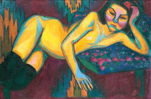 Nu jaune - Sonia Delaunay